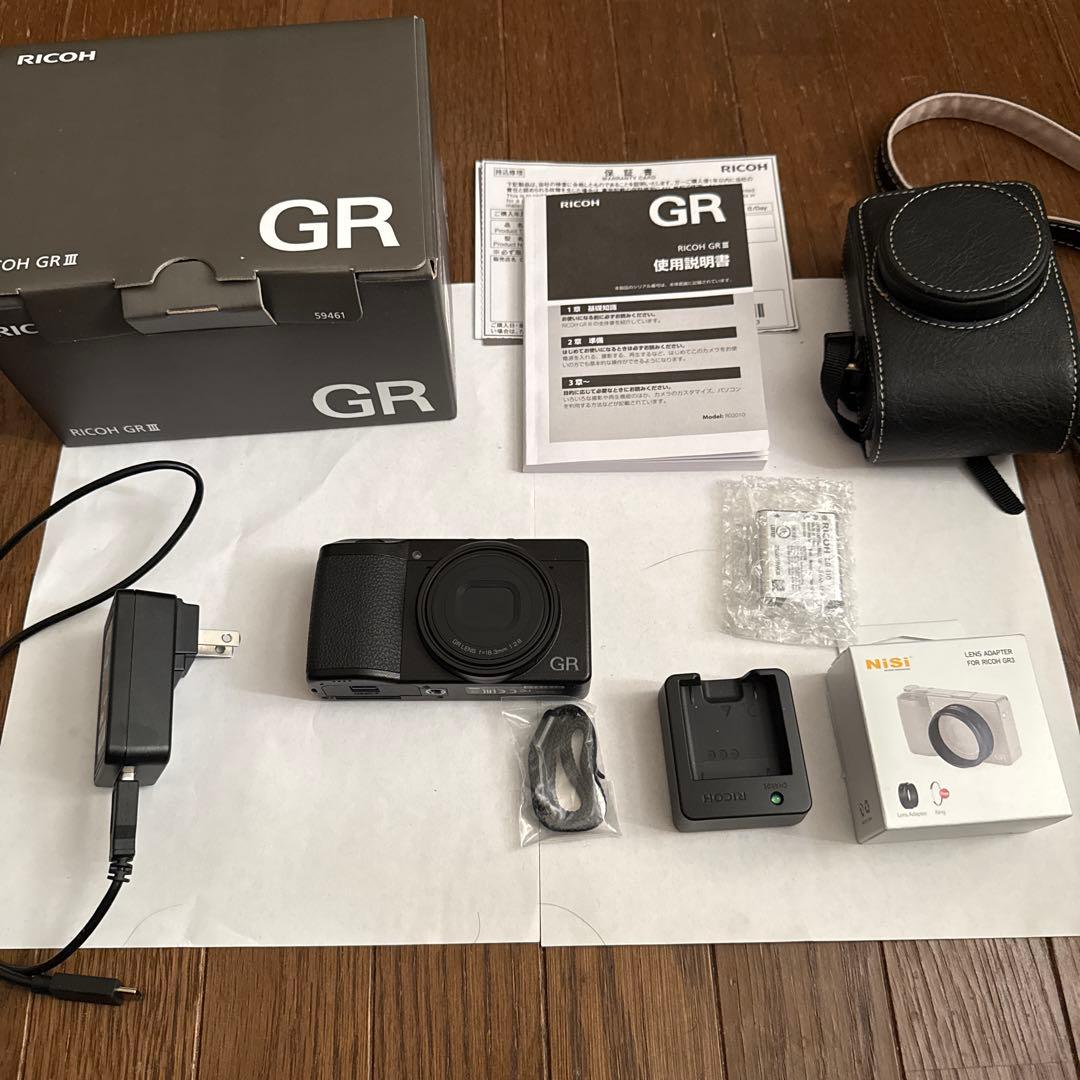 【美品】RICOH GR III コンパクトデジタルカメラ