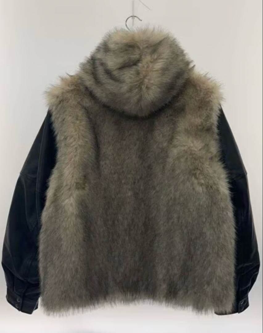 ラグアジェム LAGUA GEM 2WAY FAUX ファーブルゾン