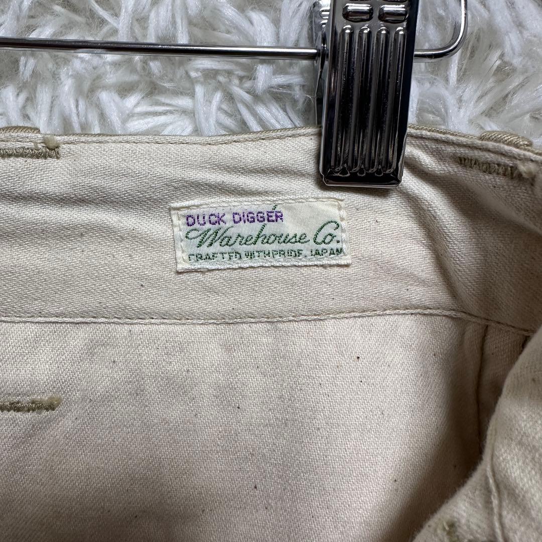 ウエアハウス DUCK DIGGER Lot 1082 チノパンツ ベージュ