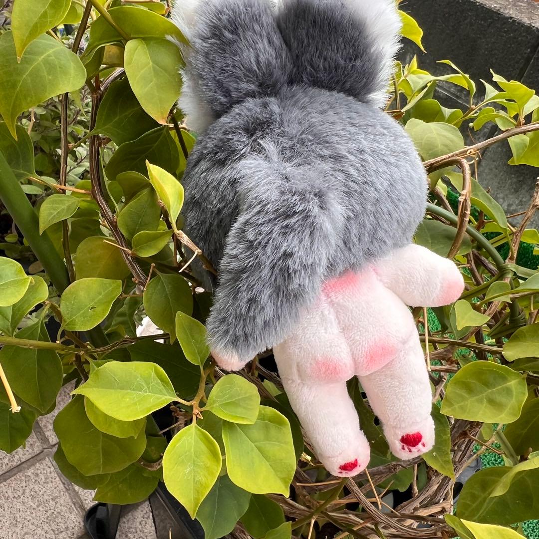 ゆ*じ様 自作ぬい 灰狐ちゃん 無属性ぬいぐるみ