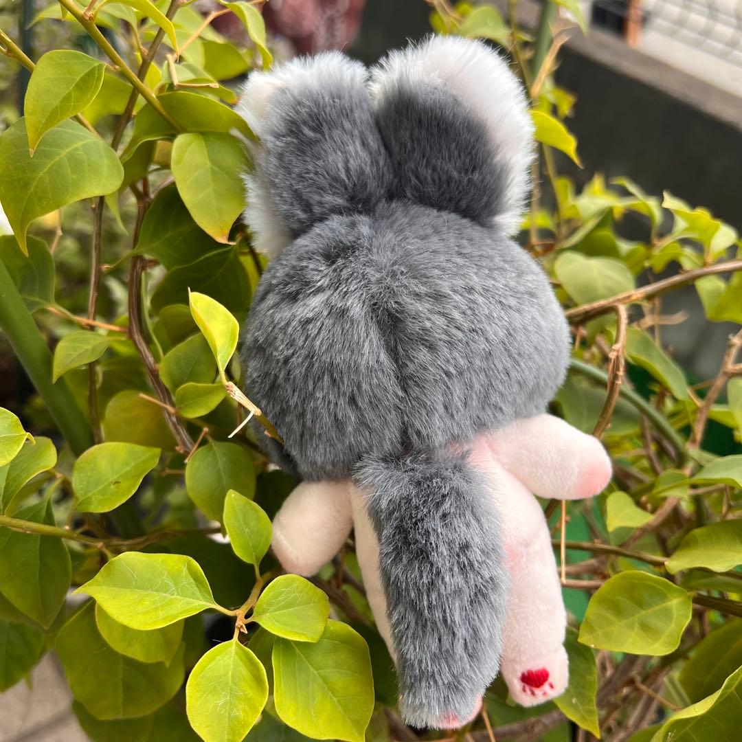 ゆ*じ様 自作ぬい 灰狐ちゃん 無属性ぬいぐるみ