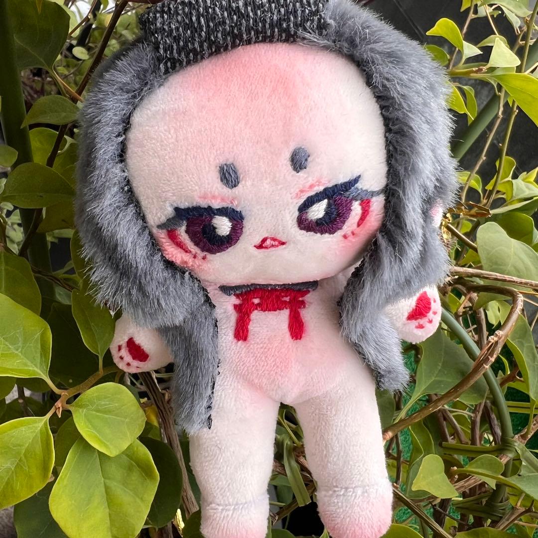 ゆ*じ様 自作ぬい 灰狐ちゃん 無属性ぬいぐるみ