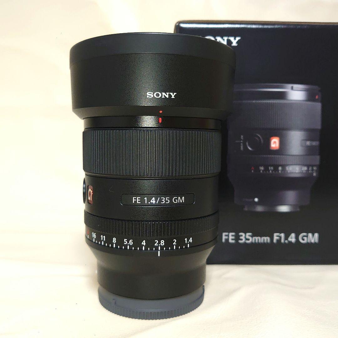 SONY FE 35mm F1.4 GM レンズ　ハクバの保護フィルター付き
