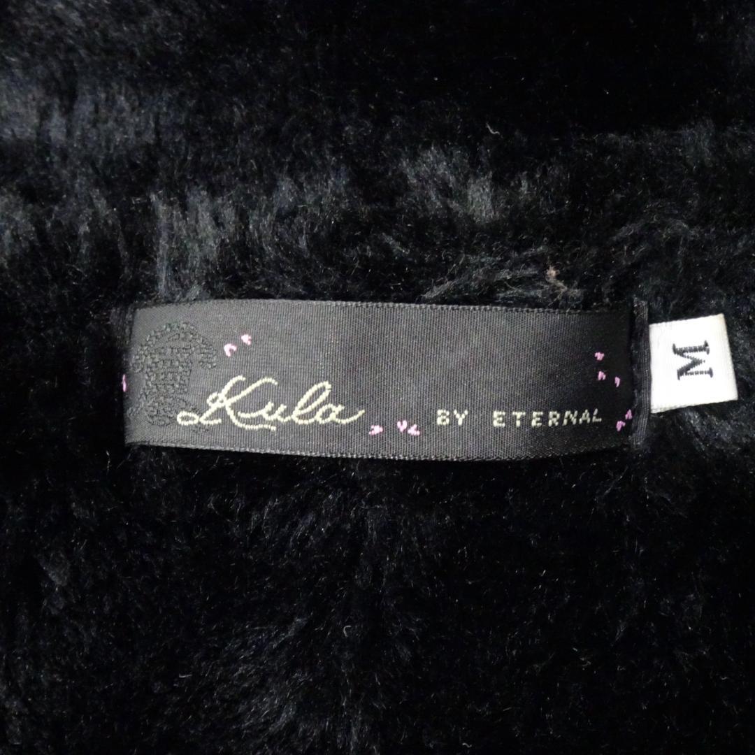 Kula by Eternal スカジャン風ミリタリージャケット 刺繍 グレーM