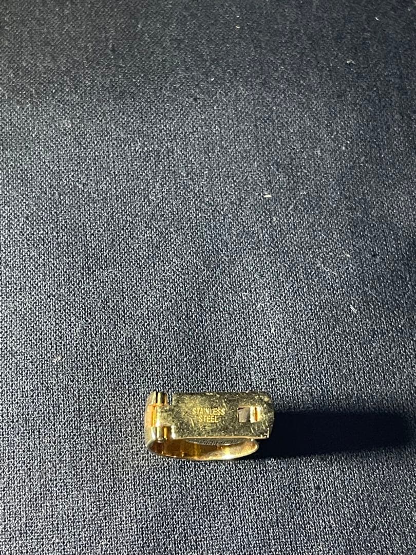 K18 ネクタイリング　アクセサリー　ヴィンテージ　レトロ