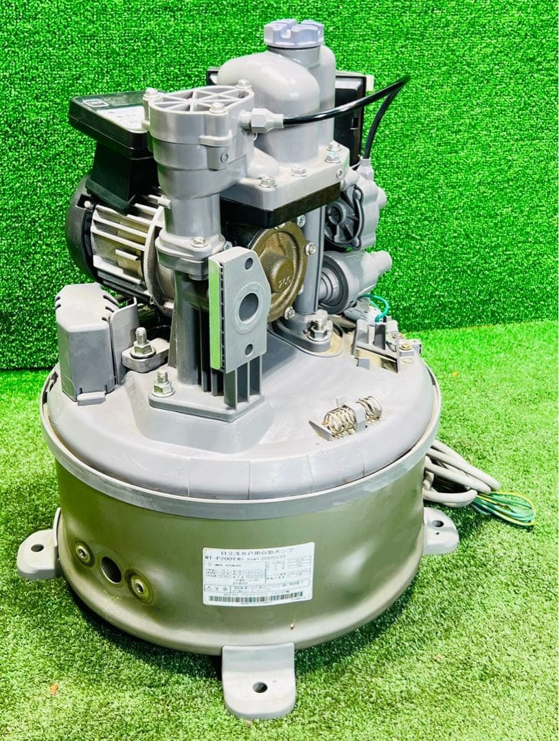 HITACHI カバー付き 井戸用自動ポンプ WT-P200Y 動作確認済み