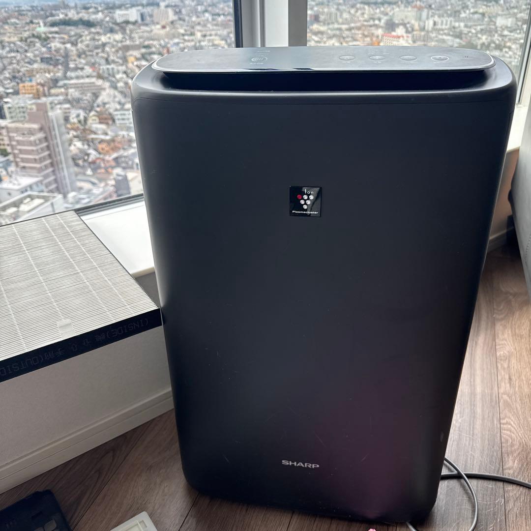 SHARP 空気清浄機 黒　KI-PS50 23年製