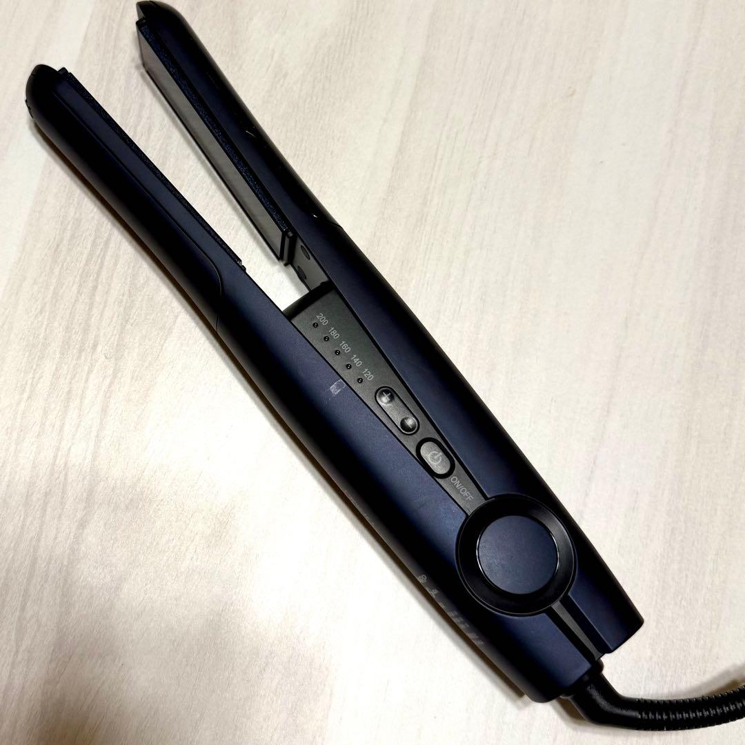 【美品】シャープ プラズマクラスター ストレートヘアアイロン ブラック