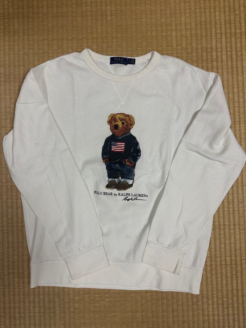 ハワイ購入　ラルフローレン　スウェット　トレーナー　ポロベア