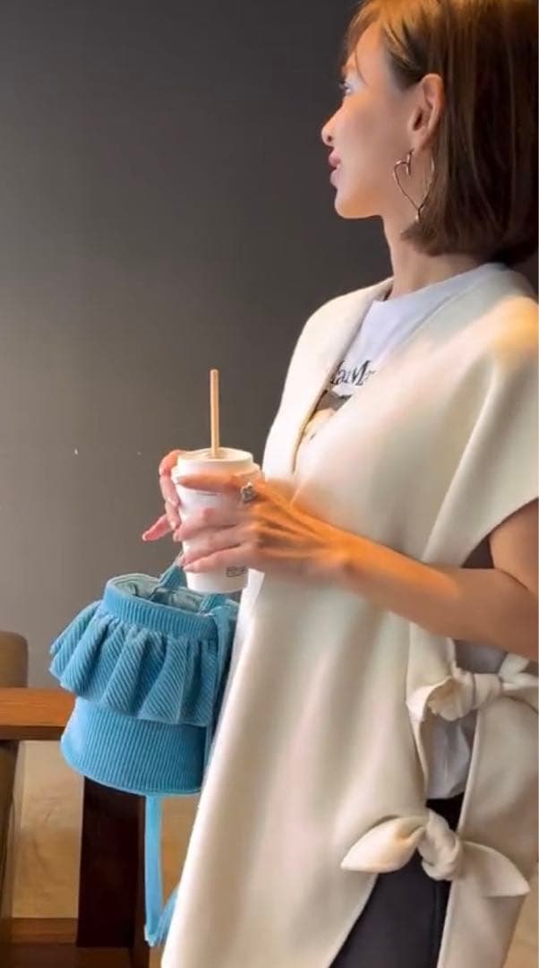 Heve リバーウールリバージレ　ホワイト