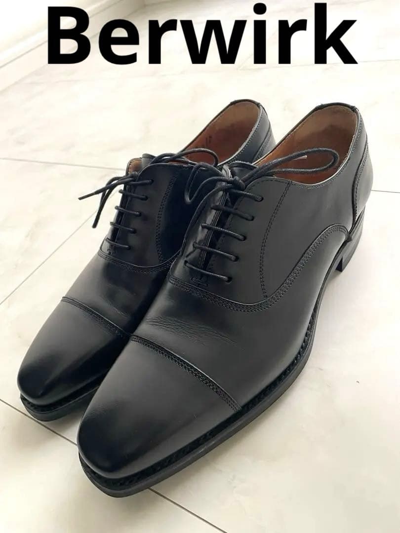 【美品】Berwirkストレートチップ