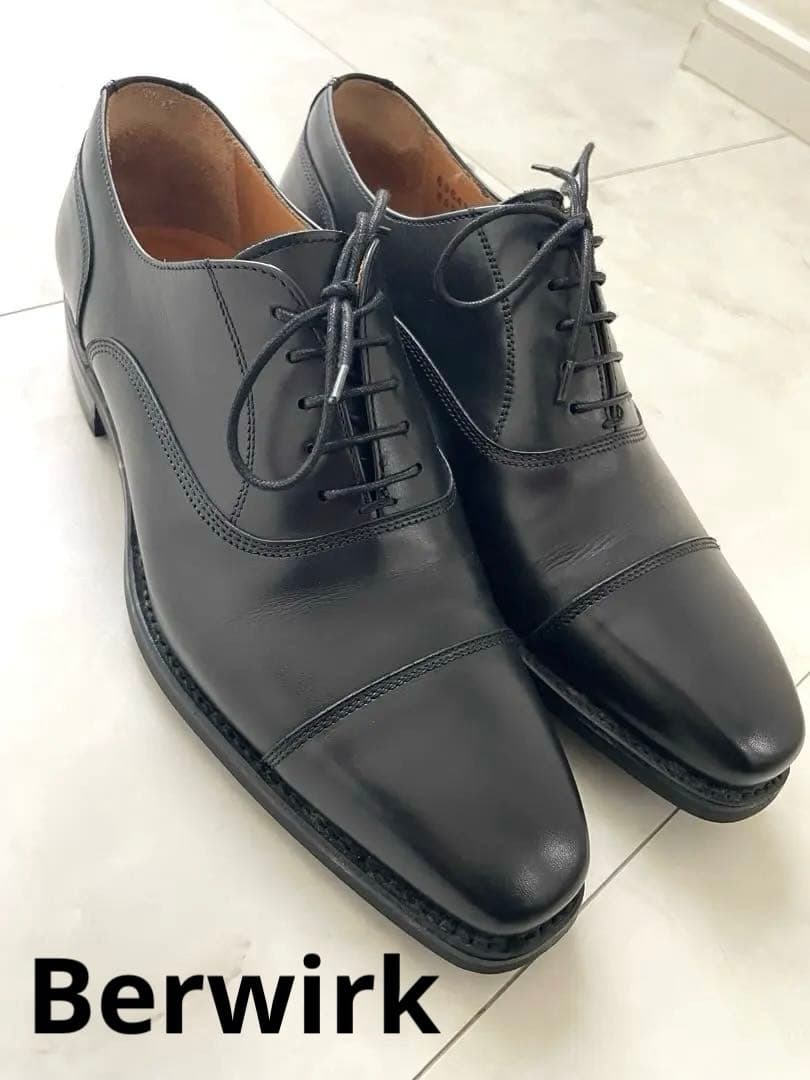 【美品】Berwirkストレートチップ