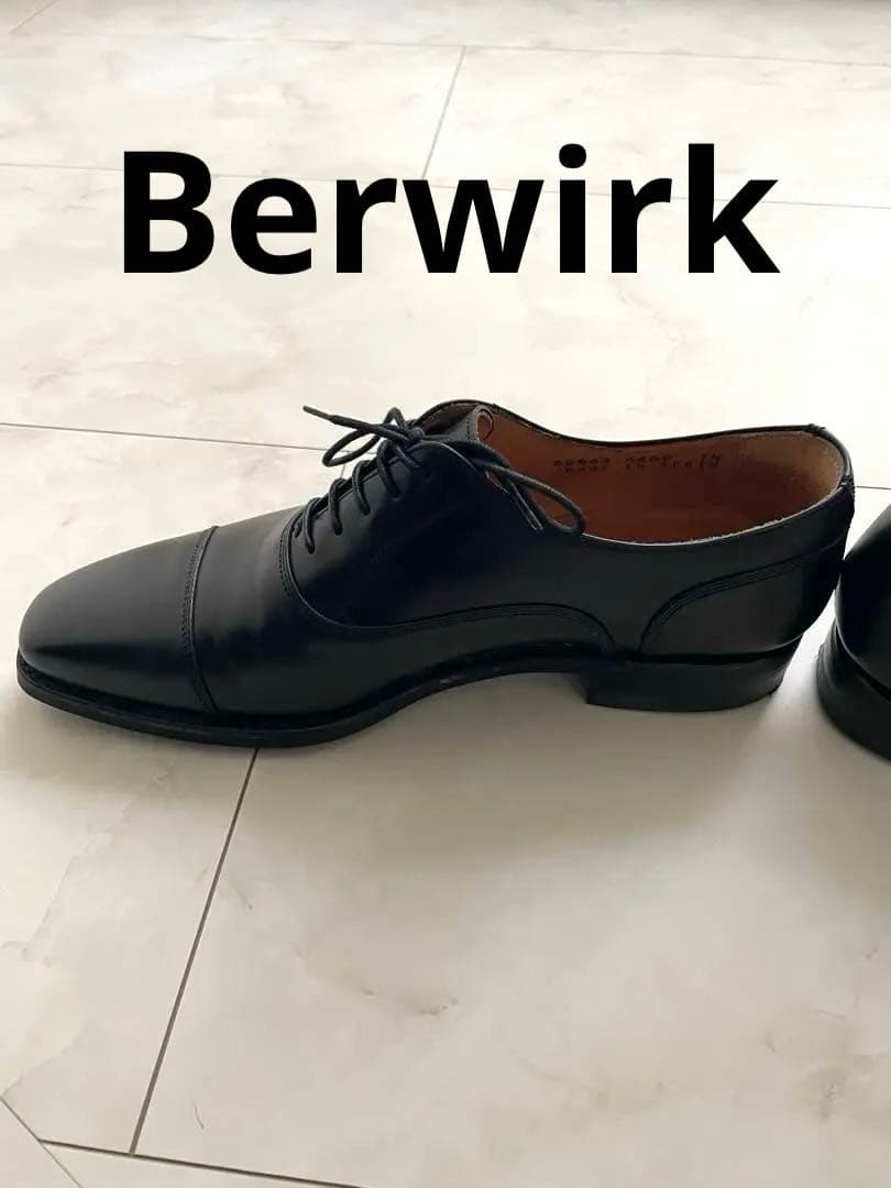 【美品】Berwirkストレートチップ