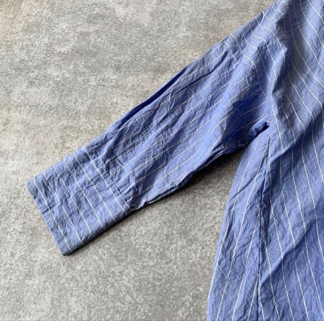 美品 Veritecoeur バックギャザーシャツ VC-2419