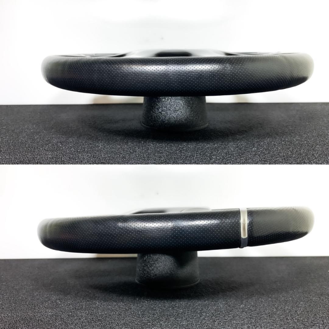 ファブレス ATC 美品 ウッド レザー コンビ ステアリング 36パイ 当時物