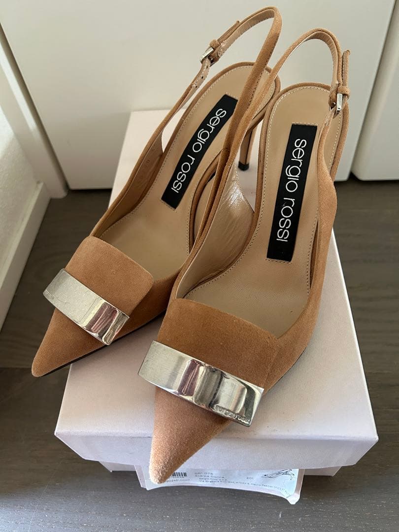 セルジオロッシ　パンプス　ミュール