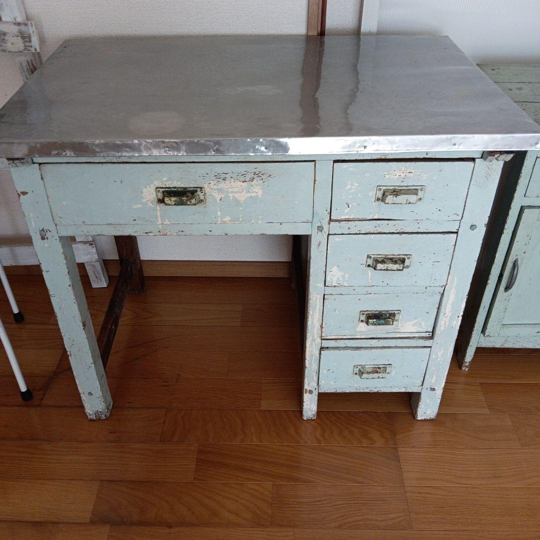 アンティーク家具　カントリー家具　什器　シャビーシック　ガーデニング　8点セット