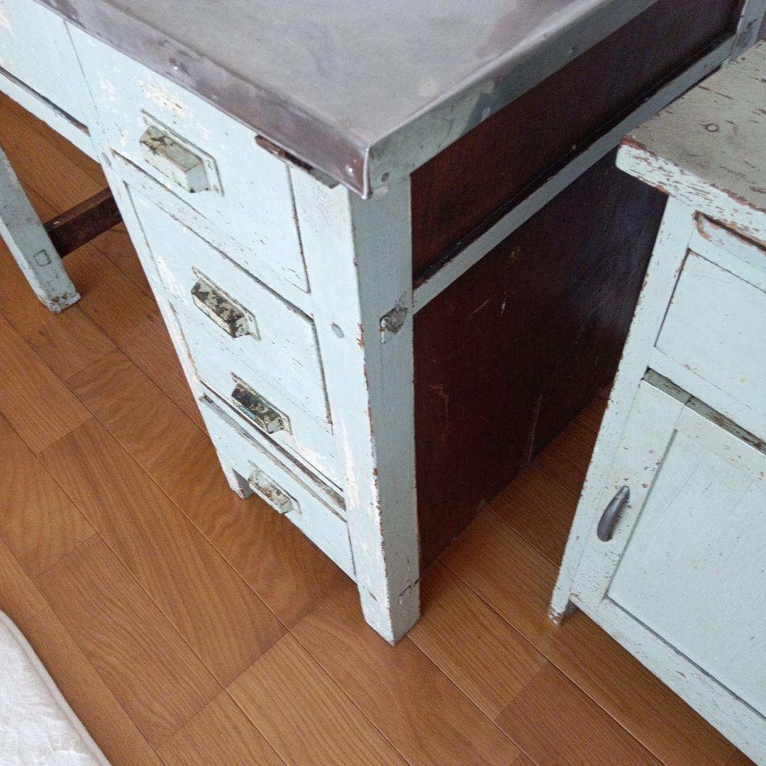 アンティーク家具　カントリー家具　什器　シャビーシック　ガーデニング　8点セット