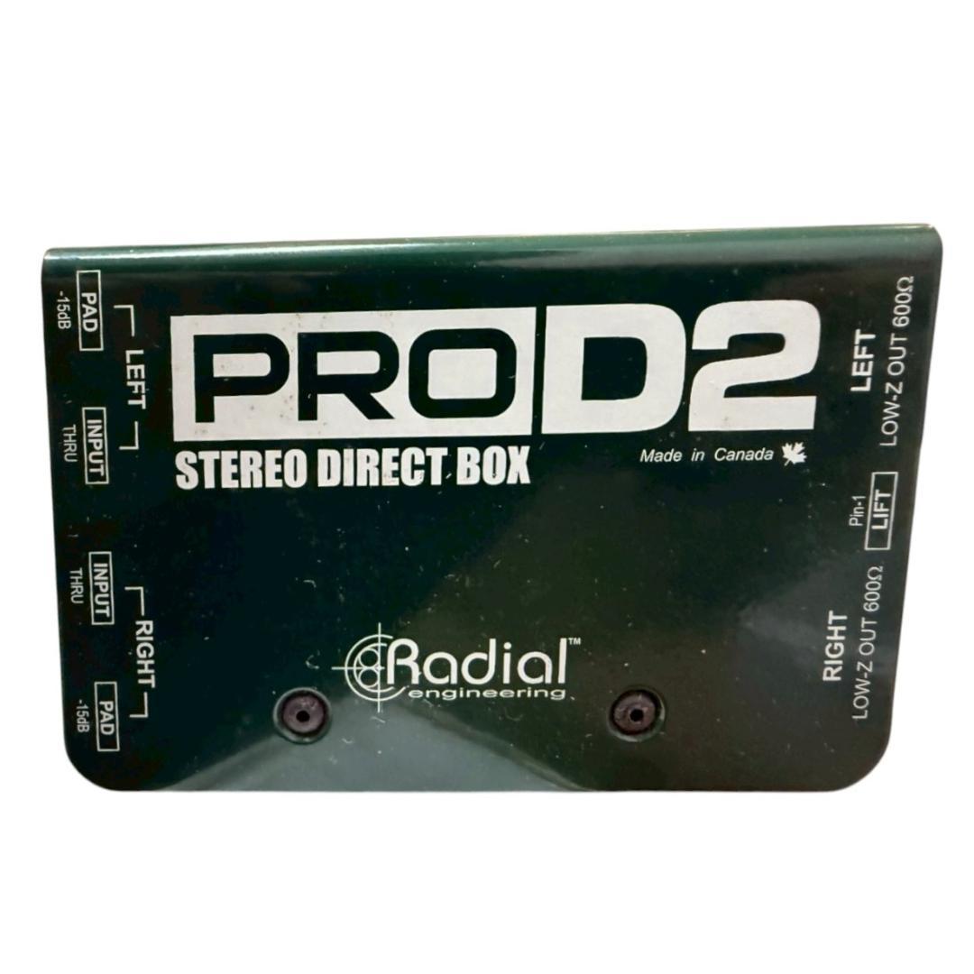 【極美品】Radial PRO D2 ステレオダイレクトボックス