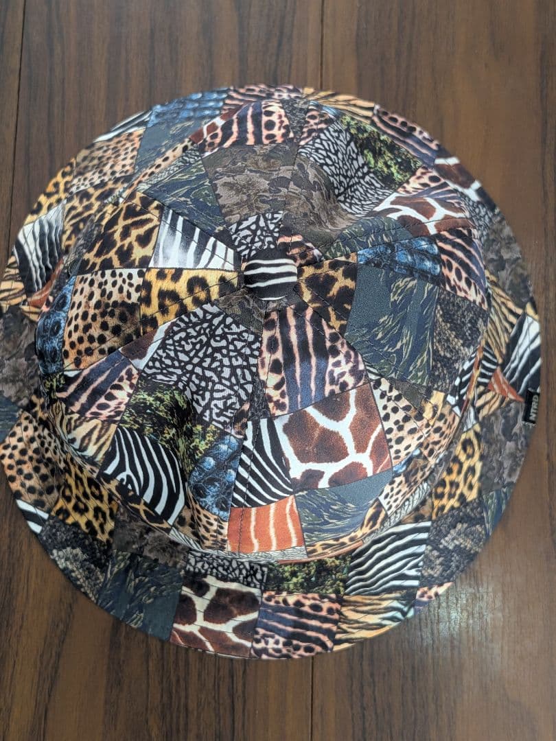 レア NITRAID ナイトレイド クレイジーサバンナ柄 ハット 帽子