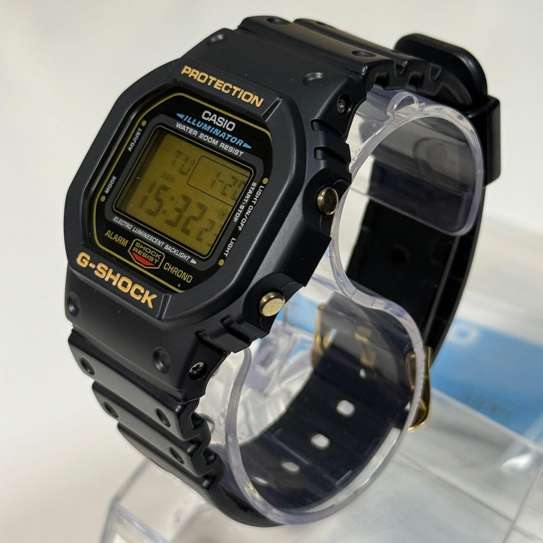 G-SHOCK DW-5600EG-9 初期型 ゴールド液晶 未使用品 取説付き