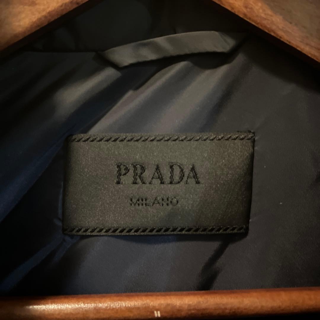 プラダPRADA ダウンジャケット　ネイビー