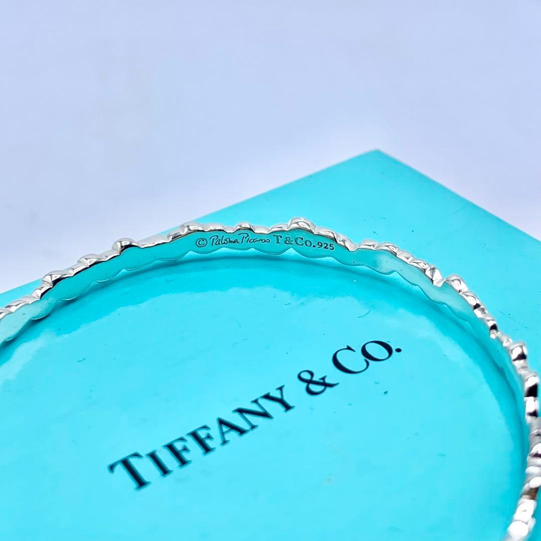 【極美品/超希少】ティファニー　バングル　クラウン　モダン　ハート　パロマピカソ