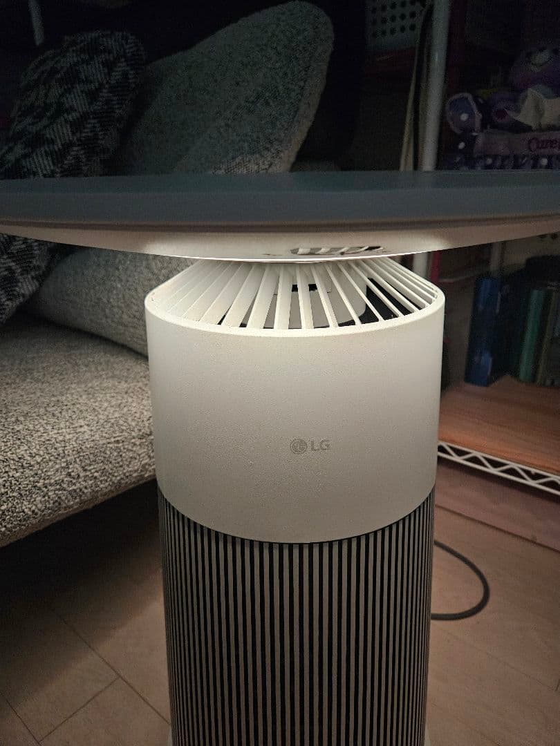 ☆むちさん専用☆LG 空気清浄機 エアロファニチャー ワイヤレス充電付