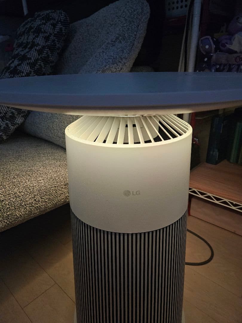 ☆むちさん専用☆LG 空気清浄機 エアロファニチャー ワイヤレス充電付