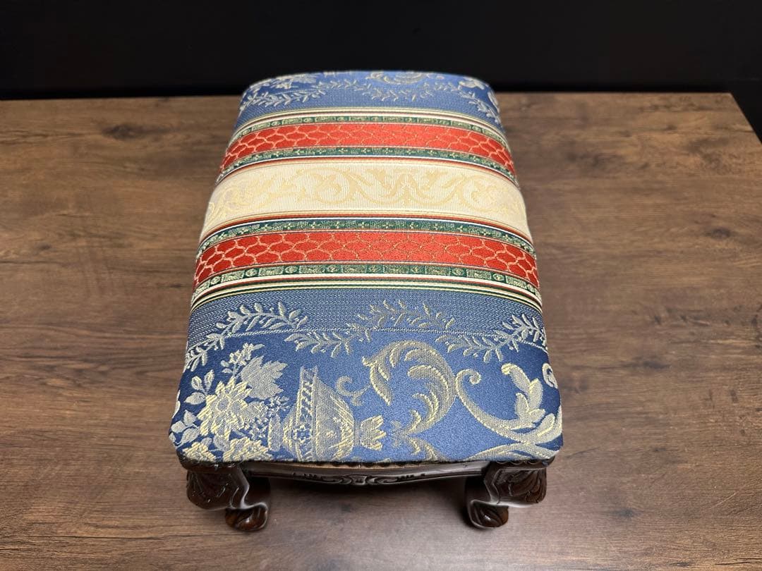 イタリア 家具 ヴェローナクラシック フットスツール 猫脚 輸入家具