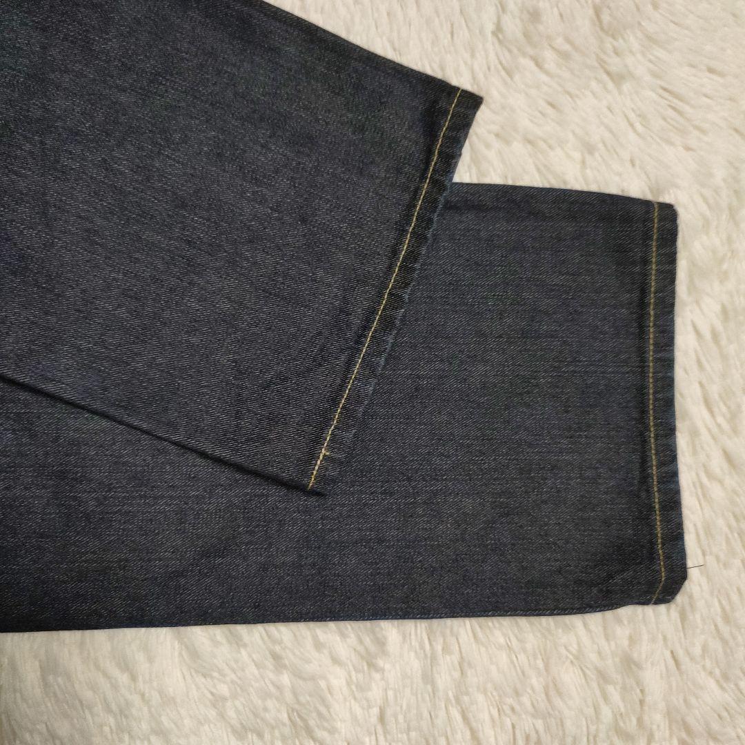 美品 Lee W34 101Z LM8101 ストレートデニム 日本製 濃紺