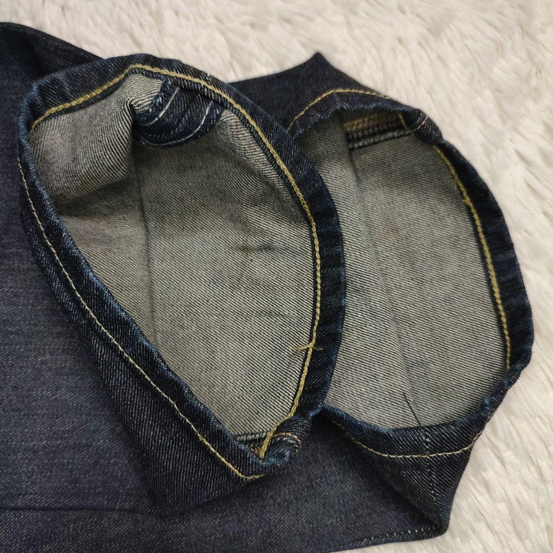 美品 Lee W34 101Z LM8101 ストレートデニム 日本製 濃紺