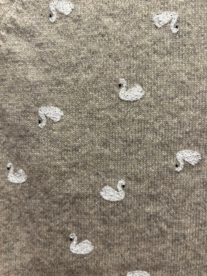 トップス R&D.M.Co. HYDE PARK CARDIGAN H.GRAY