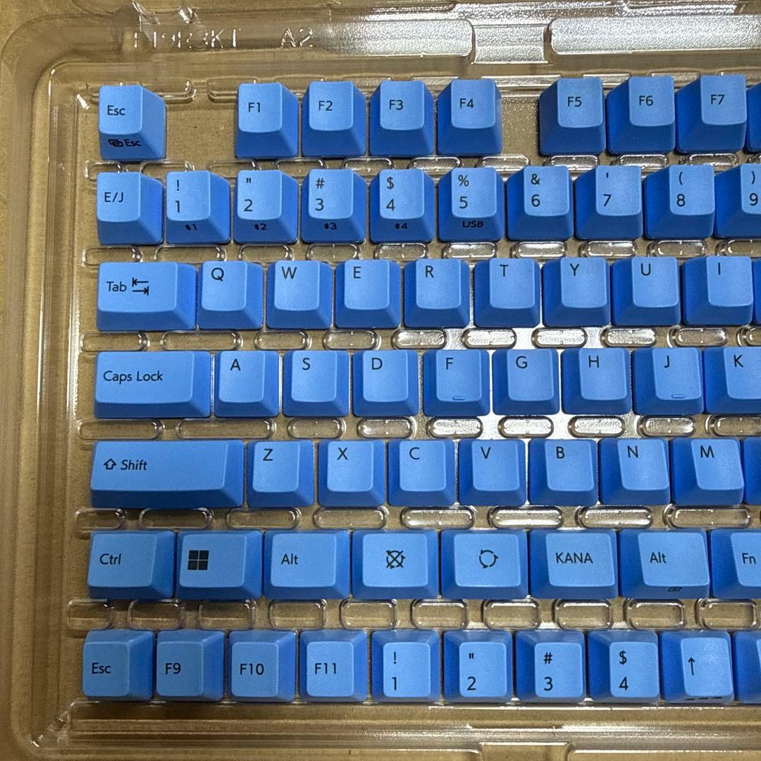 REALFORCE　カラーキーキャップ　R3/R3S　ブルー　M0313J
