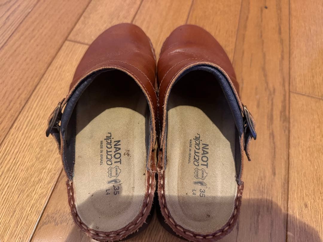 値下げ‼️NAOT Chestnut サボサンダル 35