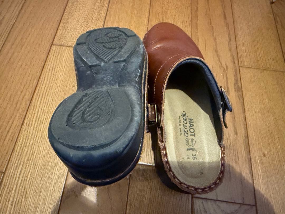 値下げ‼️NAOT Chestnut サボサンダル 35