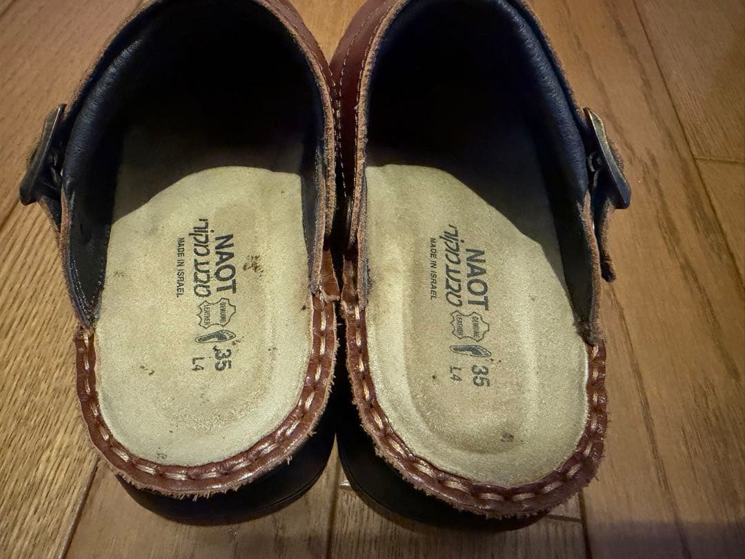 値下げ‼️NAOT Chestnut サボサンダル 35