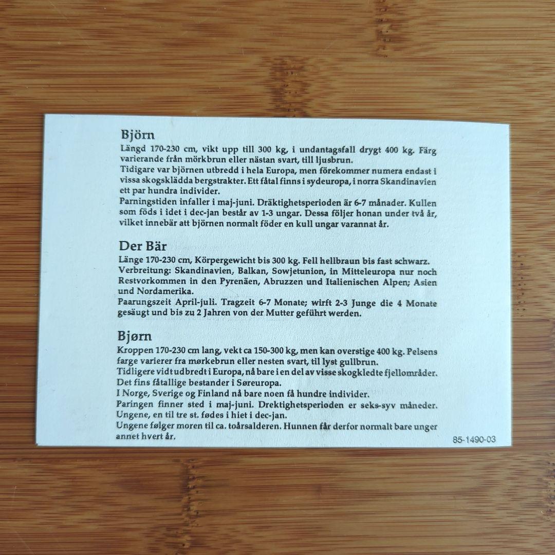 限定4500体 KOSTA BODA WWF 世界自然保護基金 　クマの親子♪