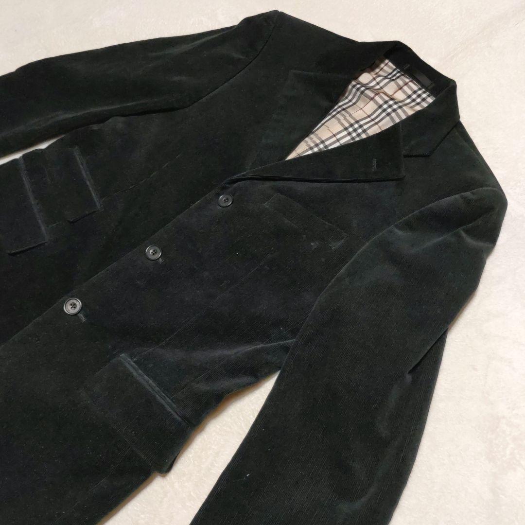 【美品】バーバリーブラックレーベル コーデュロイ ノバチェック セットアップ