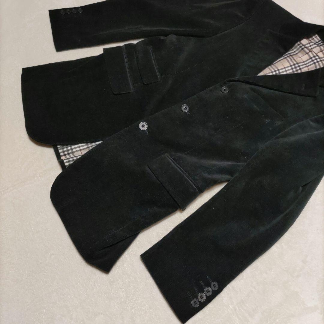 【美品】バーバリーブラックレーベル コーデュロイ ノバチェック セットアップ