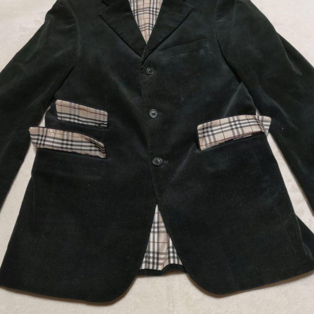 【美品】バーバリーブラックレーベル コーデュロイ ノバチェック セットアップ