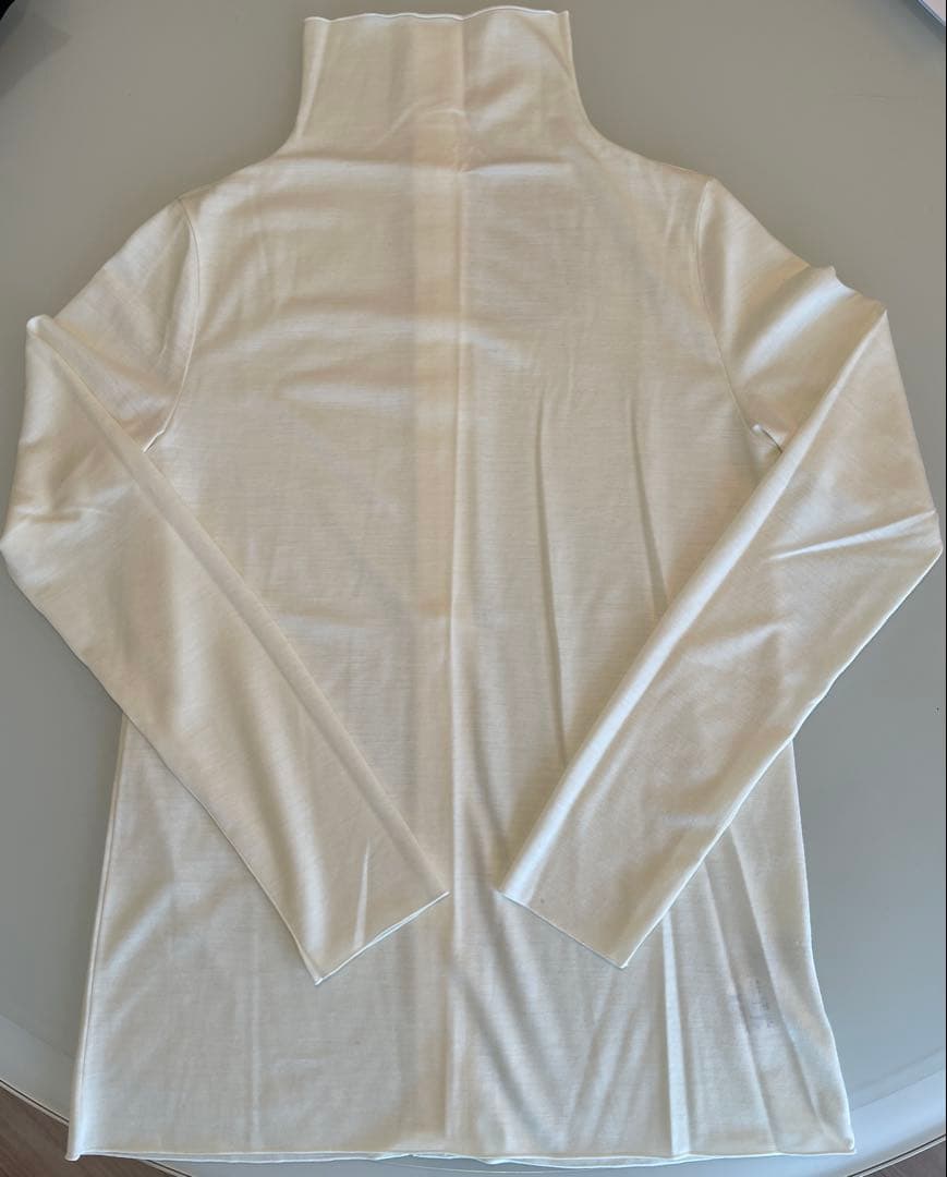 ADORE ハイネック長袖Tシャツ Mサイズ ホワイト