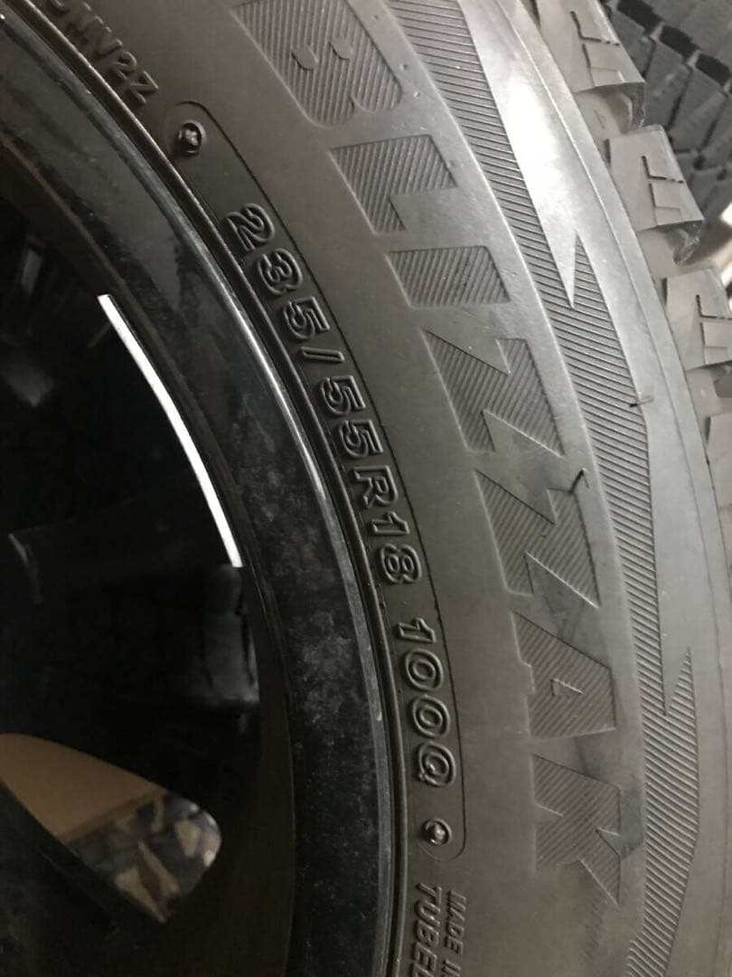 深溝　美品　235/55R18 スタッドレス　ハリアー　RAV4　4本セット