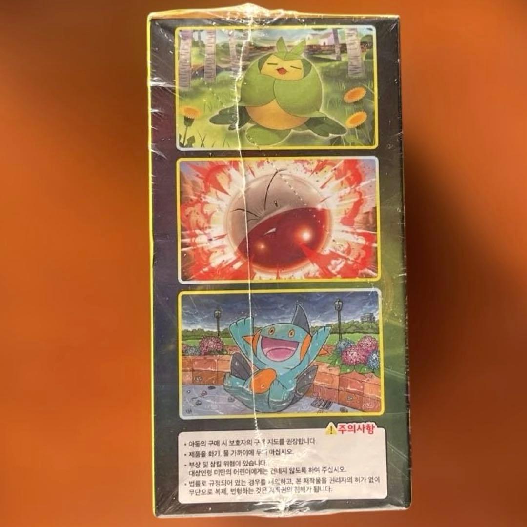 シールド ポケモンカード イーブイヒーローズ 56枚入ブースターボックス 韓国版