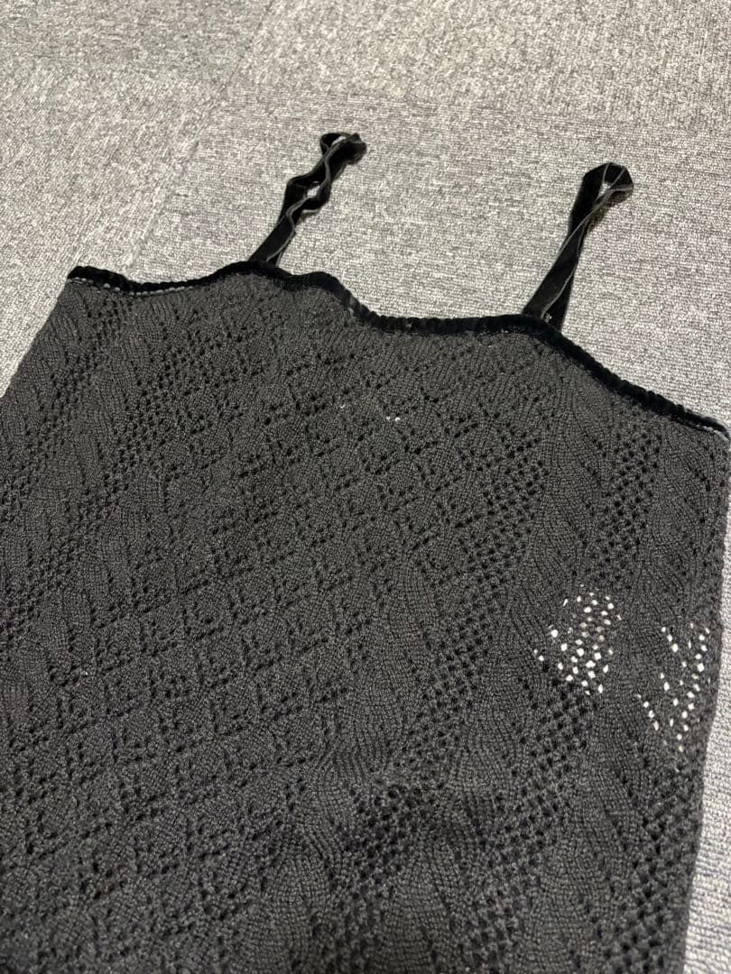 ジュンヤ ワタナベ コムデギャルソン ビスチェ キャミ　ニットワンピース