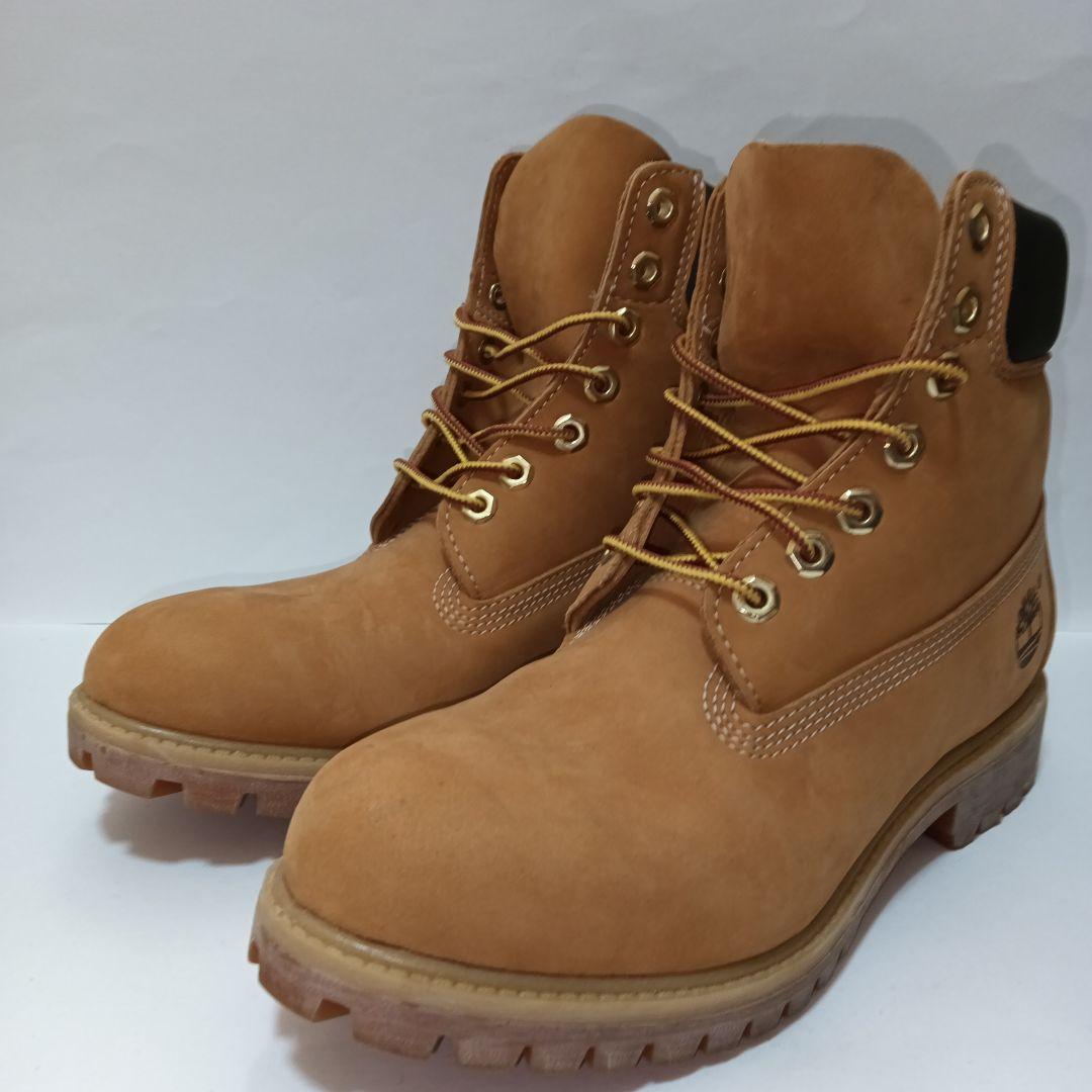 Timberland 6インチ プレミアム イエローブーツ 25.5cm