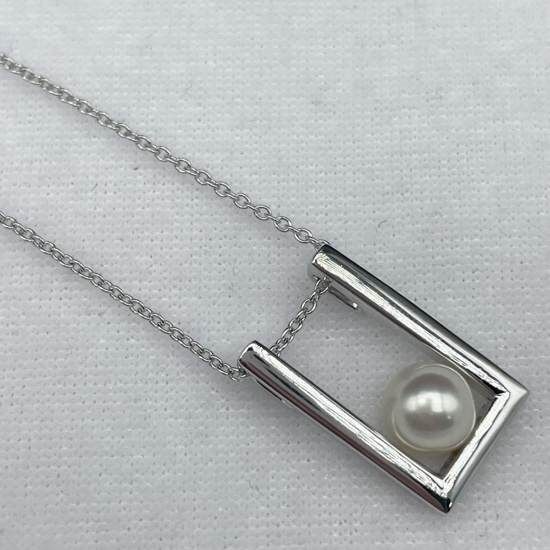 TASAKI アコヤ真珠 約3.5-6.5 ネックレス ピアス Silver