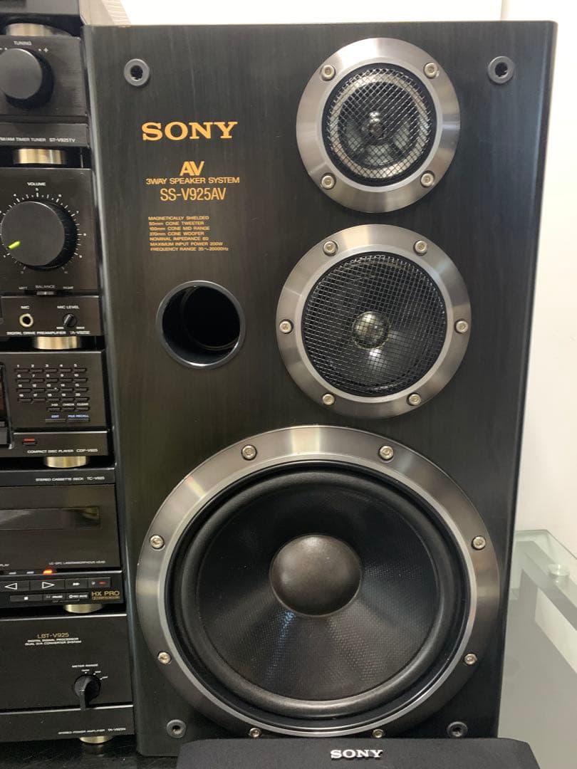 美品内蔵BT変更可能SONYリバティLBT-V925レコード付きメンテナンス済み