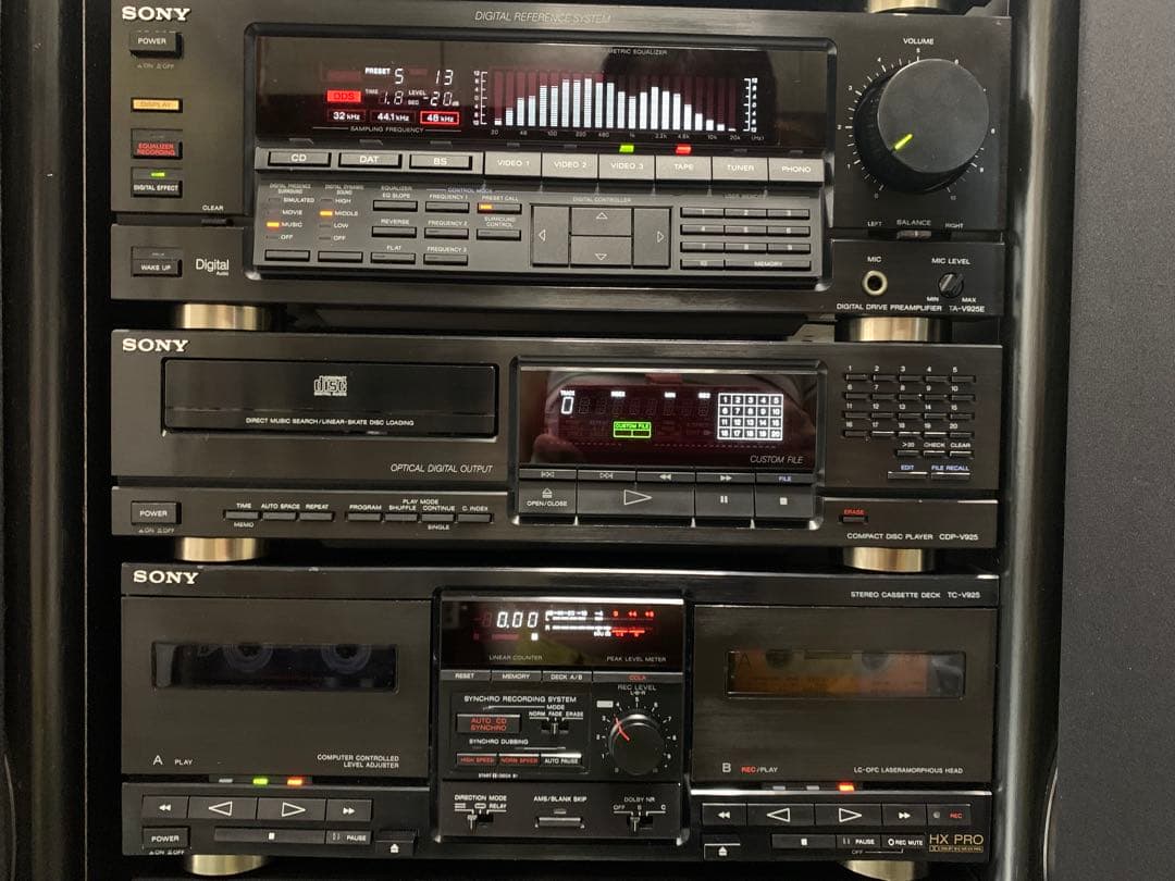 美品内蔵BT変更可能SONYリバティLBT-V925レコード付きメンテナンス済み