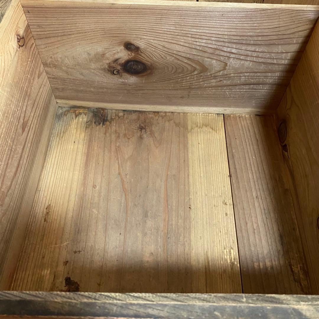 アンティーク ローボード テレビ台 チェスト 棚 無垢材 前欅 無塗装 z990